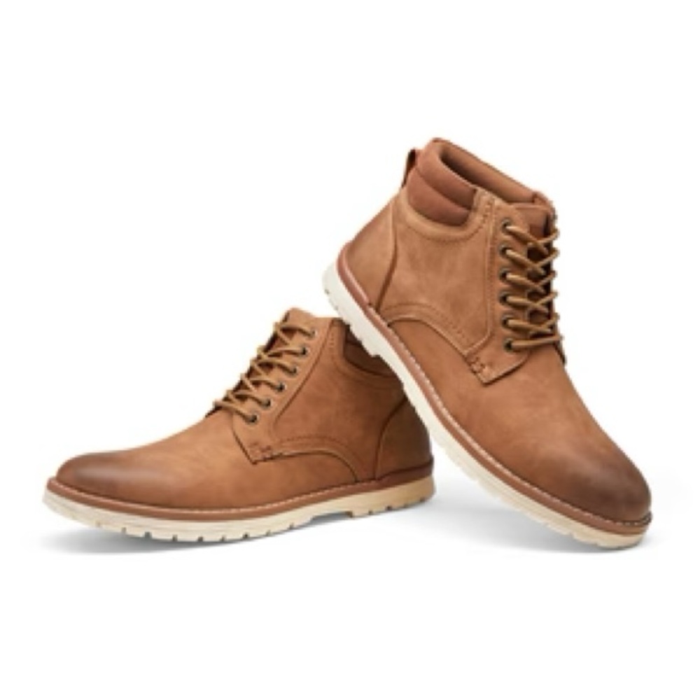 Men's Brown Leather Boots